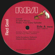 Load image into Gallery viewer, Aaron Copland, Eduardo Mata, Dallas Symphony Orchestra : El Salón México - Rodeo - Appalachian Spring (LP, Ind)