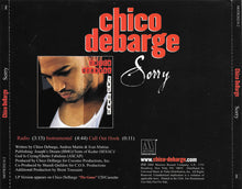 Load image into Gallery viewer, Chico Debarge : Sorry (CD, Single, Promo)