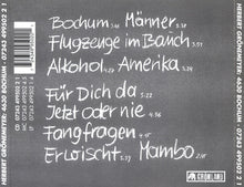 Load image into Gallery viewer, Herbert Grönemeyer : 4630 Bochum (CD, Album, RE)