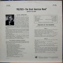 Load image into Gallery viewer, Alex Dreier : Politics - The Great American Novel (LP)