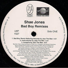 Load image into Gallery viewer, Shae Jones : Bad Boy (Remixes) (12&quot;, Promo)