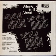 Load image into Gallery viewer, Sammy Hall Singers : What&#39;s It All About (LP)