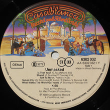 Load image into Gallery viewer, Kiss : Unmasked (LP, Album)
