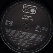 Load image into Gallery viewer, Victory (3) : That's Live (LP, Album)