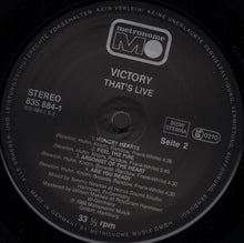 Load image into Gallery viewer, Victory (3) : That's Live (LP, Album)