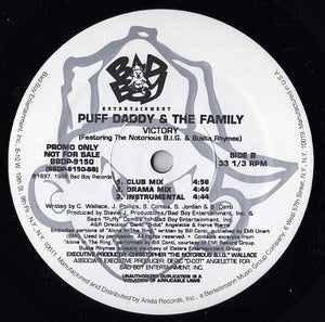 Puff Daddy & The Family : Victory (12", Promo)