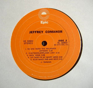Jeffrey Comanor : Jeffrey Comanor (LP, Album)