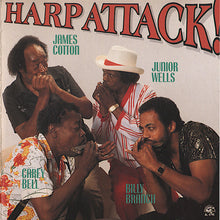 Load image into Gallery viewer, James Cotton, Junior Wells, Carey Bell, Billy Branch : Harp Attack! (CD, Album)