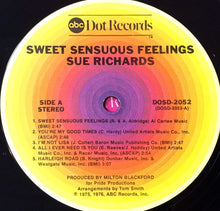 Load image into Gallery viewer, Sue Richards : Sweet Sensuous Feelings (LP, Album)