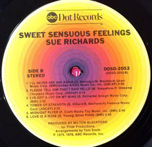 Load image into Gallery viewer, Sue Richards : Sweet Sensuous Feelings (LP, Album)