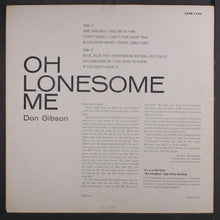 Load image into Gallery viewer, Don Gibson : Oh Lonesome Me (LP, Album, Mono)