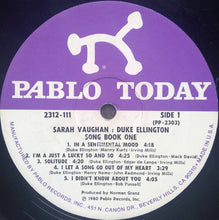 Load image into Gallery viewer, Sarah Vaughan : Duke Ellington : Song Book One (LP, Album)