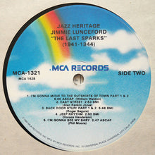 Load image into Gallery viewer, Jimmie Lunceford : The Last Sparks 1941-1944  (LP, Comp)