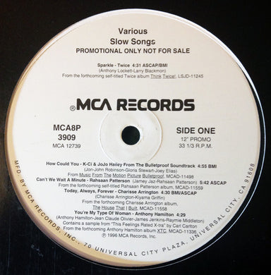 Various : Various Slow Songs (LP, Comp)