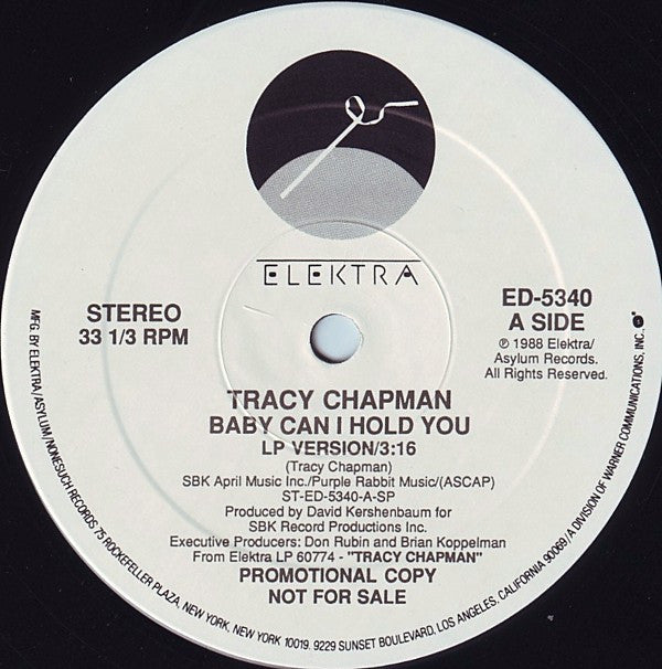 Tracy Chapman : Baby Can I Hold You (12