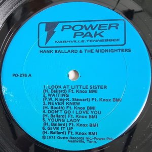 Hank Ballard And The Midnighters* : Finger Poppin' Time [Mr. Rhythm & Blues] (LP, Album, RE)