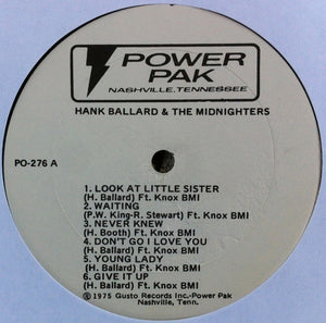 Hank Ballard And The Midnighters* : Finger Poppin' Time [Mr. Rhythm & Blues] (LP, Album, RE)