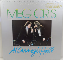 Load image into Gallery viewer, Meg Christian / Cris Williamson : At Carnegie Hall (2xLP, Album, Gat)