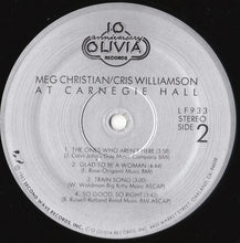 Load image into Gallery viewer, Meg Christian / Cris Williamson : At Carnegie Hall (2xLP, Album, Gat)