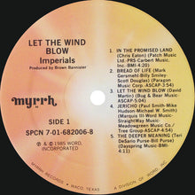 Load image into Gallery viewer, Imperials : Let The Wind Blow (LP, Album)