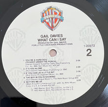 Load image into Gallery viewer, Gail Davies : What Can I Say (LP, Album, All)