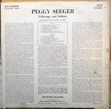 Load image into Gallery viewer, Peggy Seeger : Folksongs And Ballads (LP, Album)