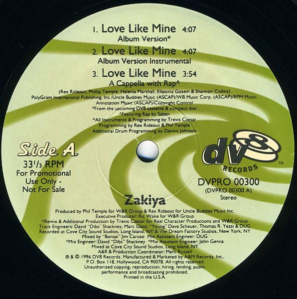 Zakiya : Love Like Mine (2x12