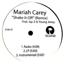 Load image into Gallery viewer, Mariah Carey : Shake It Off (Remix) (12&quot;, Promo)