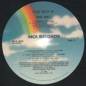 One Way : One Way IX (LP, Album)