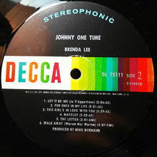 Load image into Gallery viewer, Brenda Lee : Johnny One Time (LP, Album)