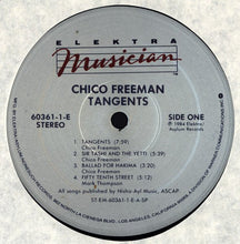 Load image into Gallery viewer, Chico Freeman Featuring Bobby McFerrin : Tangents (LP, Album)