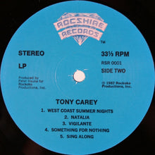 Load image into Gallery viewer, Tony Carey : Tony Carey (LP, Album)