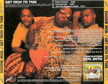 Load image into Gallery viewer, Goodie Mob : Get Rich To This (CD, Maxi, Promo)