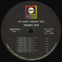 Load image into Gallery viewer, Tommy Roe : It's Now Winter's Day (LP, Album, Mono)
