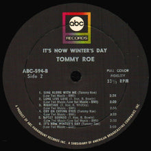Load image into Gallery viewer, Tommy Roe : It's Now Winter's Day (LP, Album, Mono)