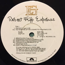 Load image into Gallery viewer, Robert Fripp : Exposure (LP, Album, PRC)