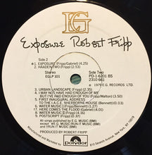 Load image into Gallery viewer, Robert Fripp : Exposure (LP, Album, PRC)
