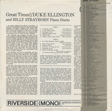 Load image into Gallery viewer, Duke Ellington / Billy Strayhorn : Piano Duets: Great Times! (LP, Album, Comp, RE)
