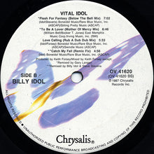 Load image into Gallery viewer, Billy Idol : Vital Idol (LP, Comp)