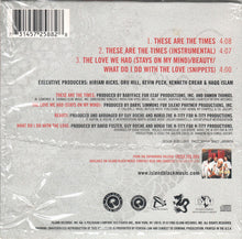 Load image into Gallery viewer, Dru Hill : These Are The Times (CD, Single, Car)