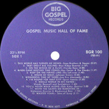 Load image into Gallery viewer, Various : Gospel Music Hall Of Fame (LP, Comp)