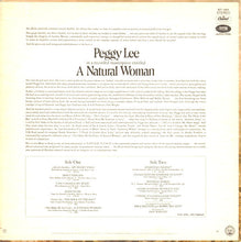 Load image into Gallery viewer, Peggy Lee : A Natural Woman (LP, Album)