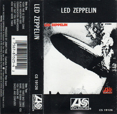 Led Zeppelin : Led Zeppelin (Cass, Album, RE)