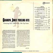Load image into Gallery viewer, Grandpa Jones : Yodeling Hits (LP, Album, Mono)
