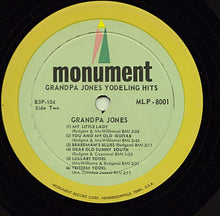 Load image into Gallery viewer, Grandpa Jones : Yodeling Hits (LP, Album, Mono)