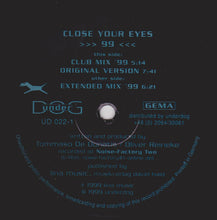 Load image into Gallery viewer, DJ Nervous : Close Your Eyes &#39;99 (12&quot;)