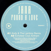Load image into Gallery viewer, Jana : Found A Love (12&quot;)