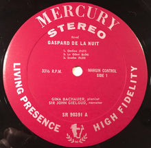 Load image into Gallery viewer, Gina Bachauer, John Gielgud - Maurice Ravel - Claude Debussy : Gaspard De La Nuit (LP)