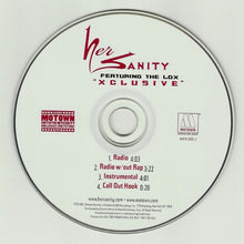 Load image into Gallery viewer, Her Sanity Featuring The Lox : Xclusive (CD, Single, Promo)