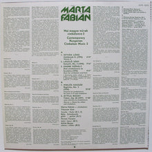 Load image into Gallery viewer, Márta Fábián : Contemporary Hungarian Cimbalom Music  2 = Mai Magyar Müvek Cimbalomra 2 (LP)